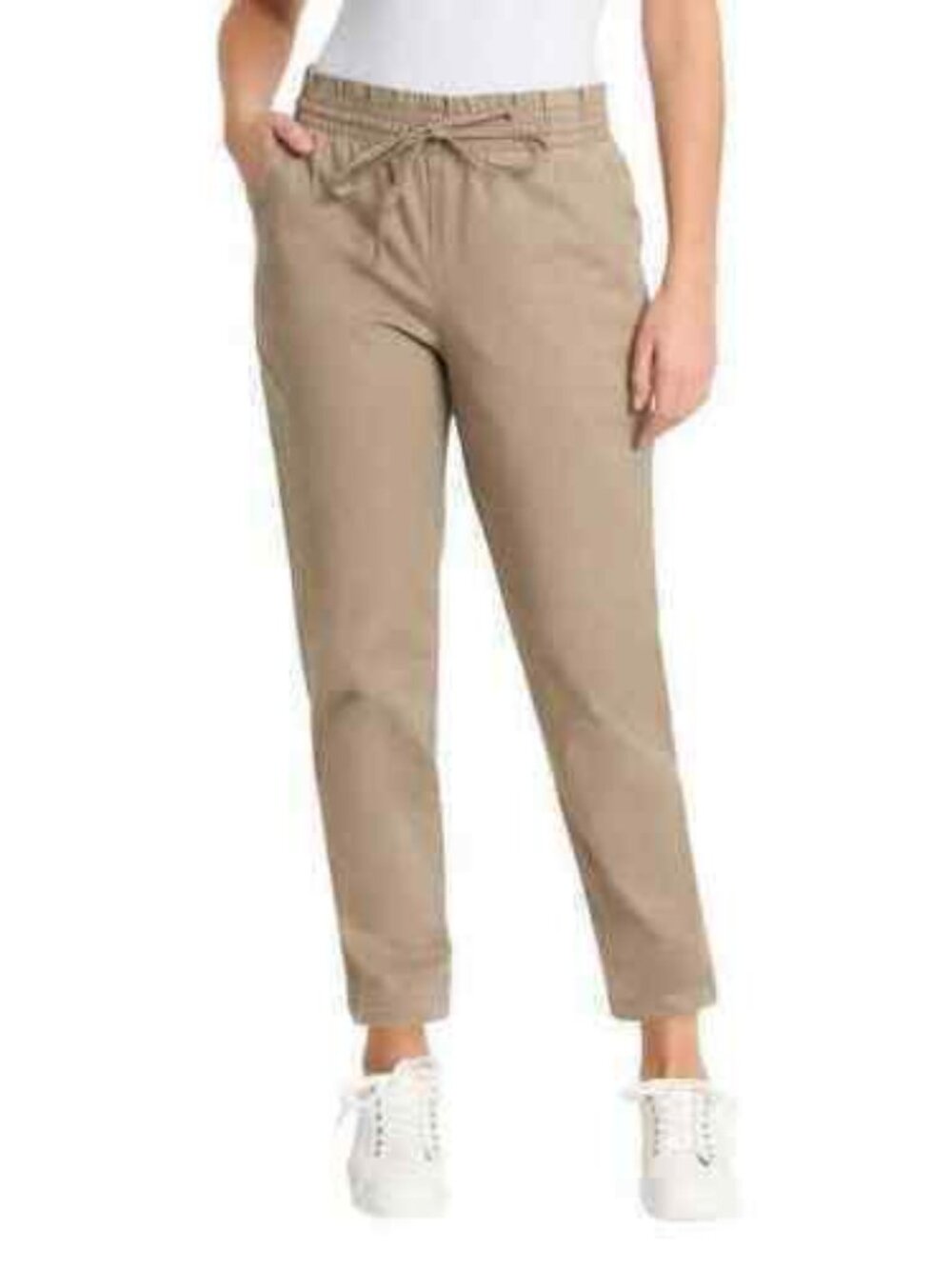 Gloria Vanderbilt Womens Pull On Chino Pants